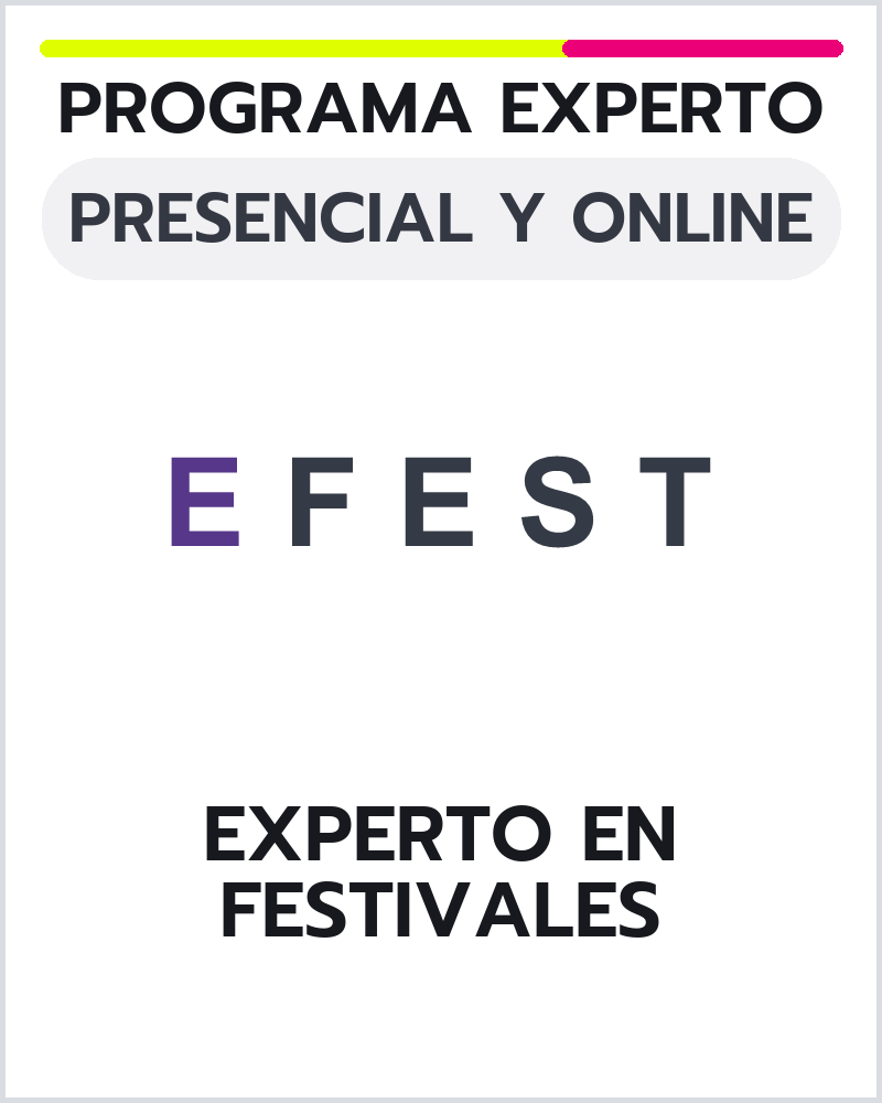 Experto en Gestión de Eventos Musicales