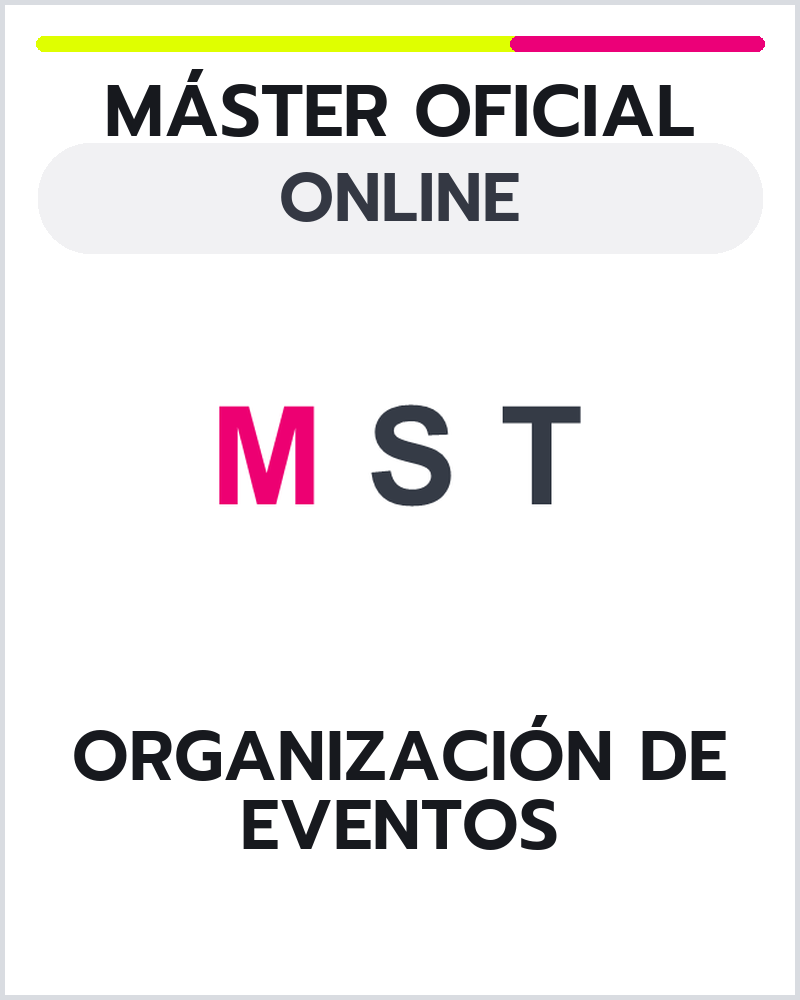 Máster Oficial en Organización de Eventos, Protocolo y RRII